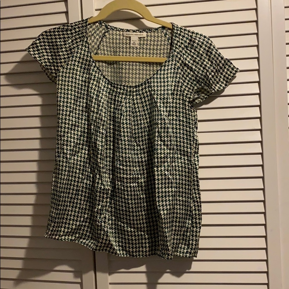 Banana Republic Petite Silk Blouse